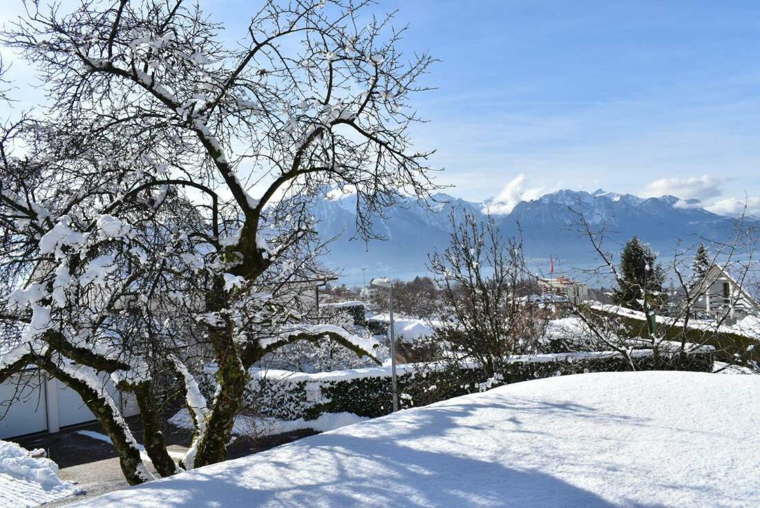 Maison Familiale A Montreux Avec Vue Sur Le Lac Βίλα Εξωτερικό φωτογραφία